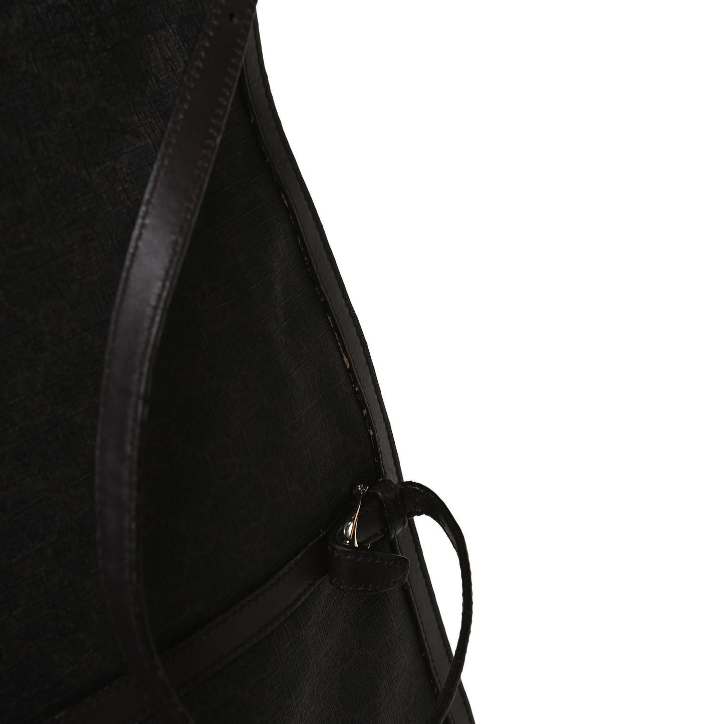 GG Supreme Monogram Medium Nice Tote Dark Brown