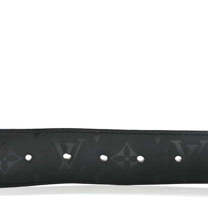 Louis Vuitton Monogram Illusion 40mm LV Initiales Reversible Belt 110 44 Black 3 of 9