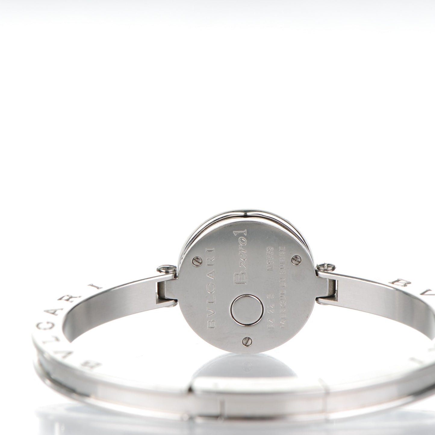 Stainless Steel 22mm B.zero1 Quartz Watch Grey