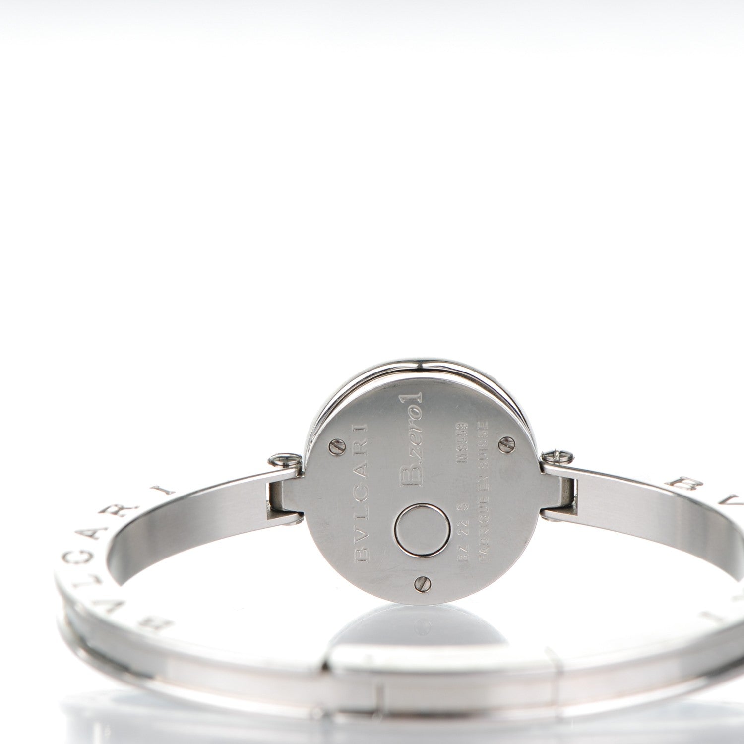 Bulgari Stainless Steel 22mm B.zero1 Quartz Watch Grey 5 of 7