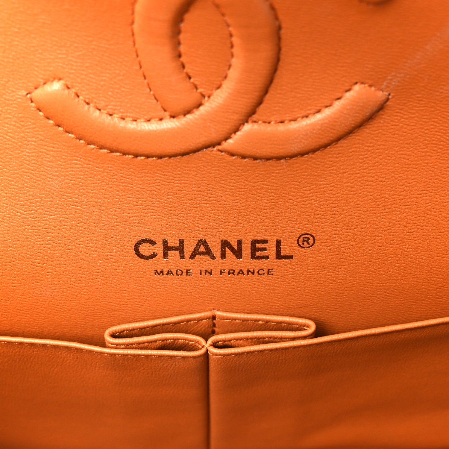 Chanel Caviar Quilted Medium Double Flap Light Brown Light Brown 6 of 11