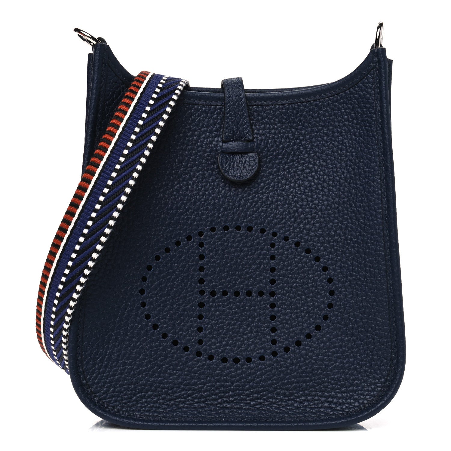 Hermes Taurillon Clemence Amazone Evelyne TPM Bleu Nuit 1 of 4