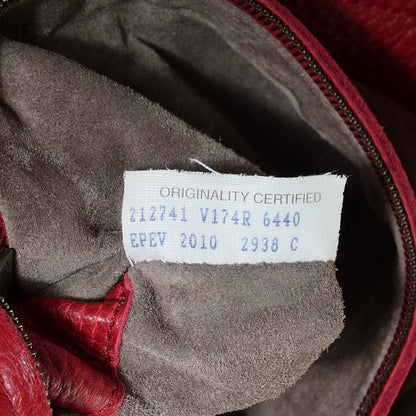 Bottega Veneta Cervo Deerskin Large Hobo Scarlet 8 of 9