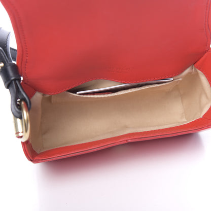 Givenchy Calfskin Small Obsedia Shoulder Bag Red Gold 5 of 9