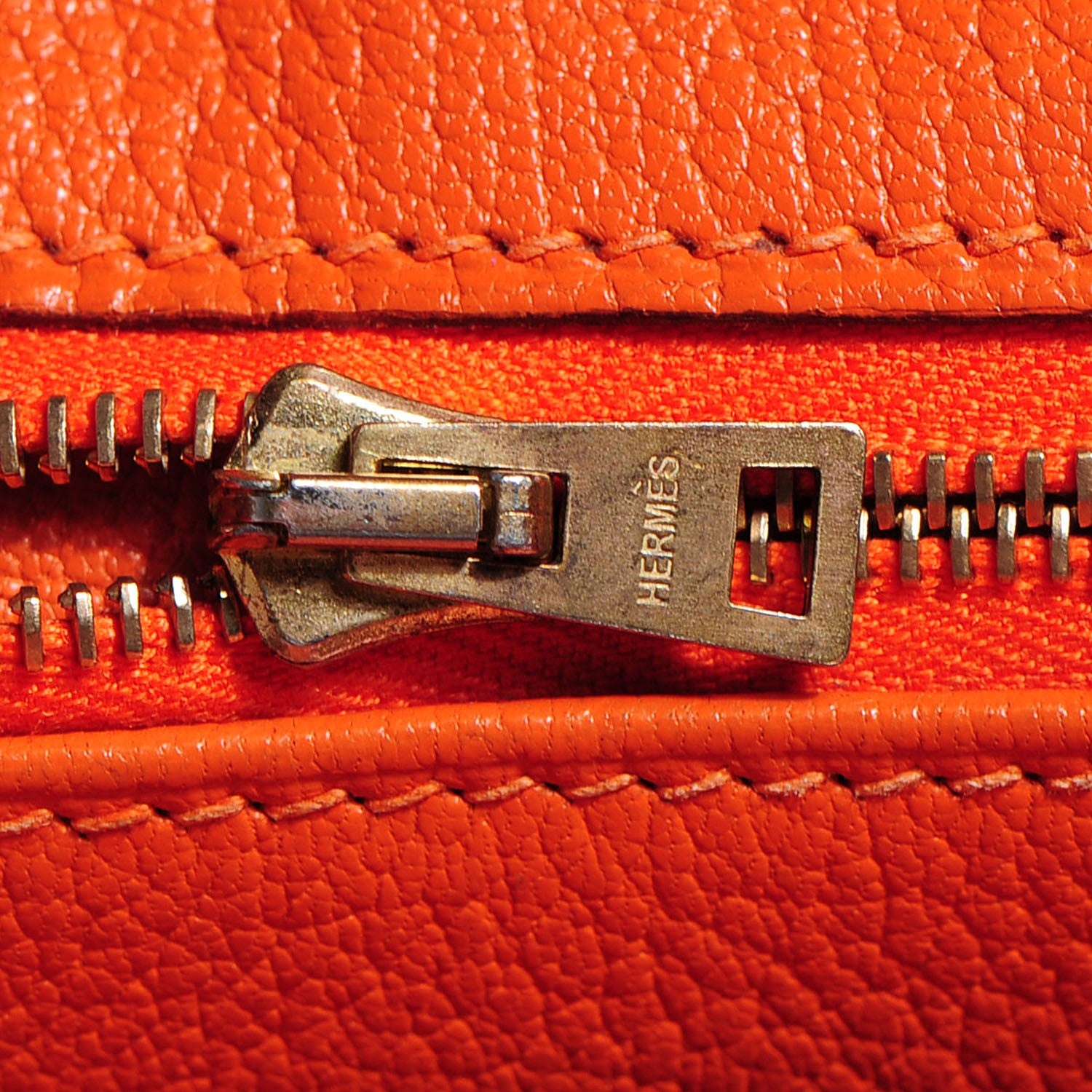Hermes Togo Birkin 35 Orange 18 of 29