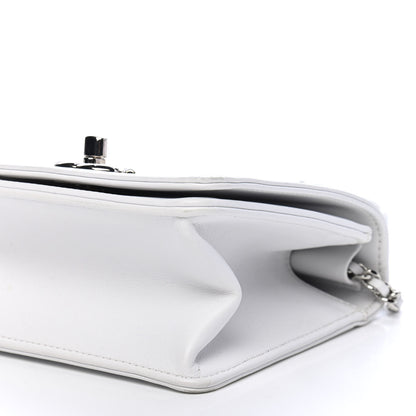 Chanel Calfskin Mini Propeller Flap White 9 of 11