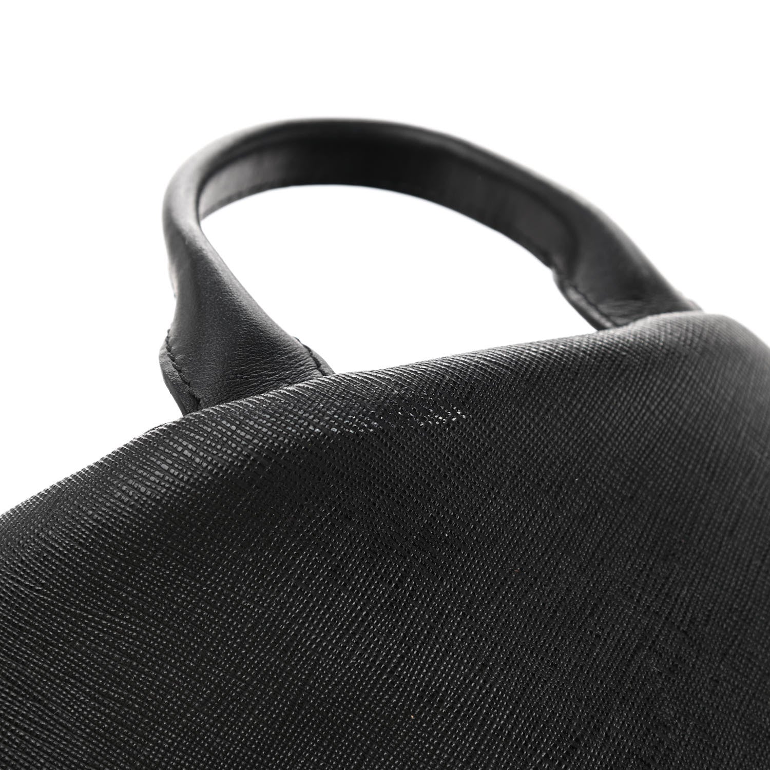 Versace Saffiano Calfskin Medusa Backpack Black 11 of 11