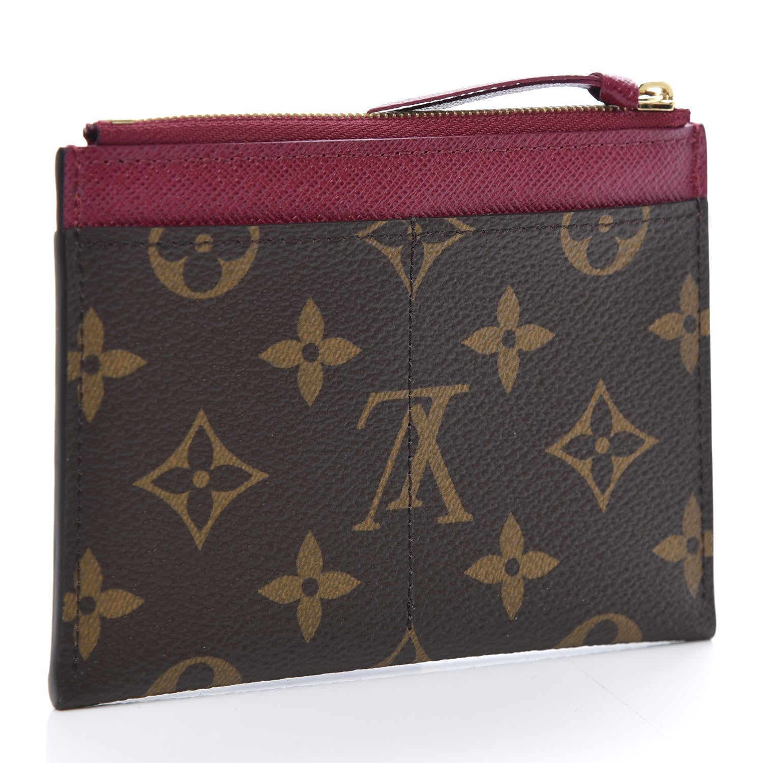 Louis Vuitton Monogram Zipped Card Holder Fuchsia 3 of 6