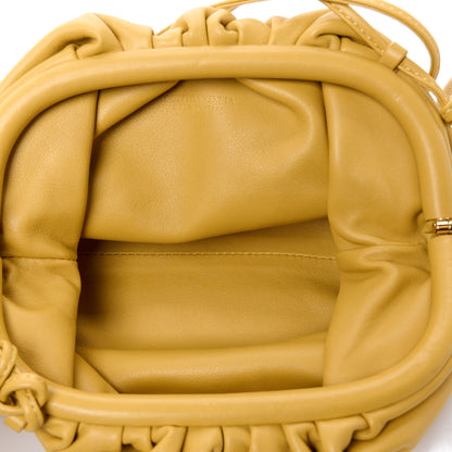 Bottega Veneta Butter Calfskin The Mini Pouch Butterscotch 5 of 11