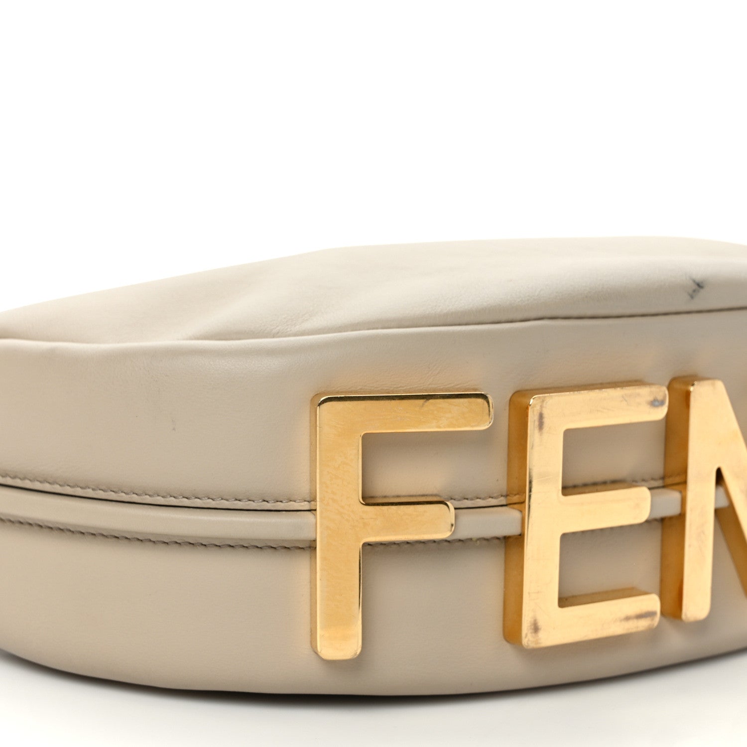Fendi Vitello Grace Matte Small Fendigraphy Hobo Bag Nuvola 9 of 10