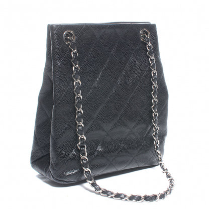 Chanel Caviar Quilted Shoulder Bag Black 3 of 7