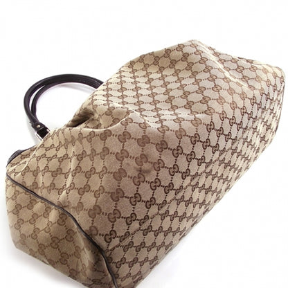 Gucci Monogram Large Sukey Tote Dark Brown 5 of 10