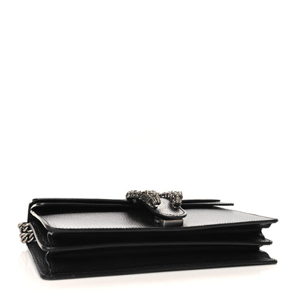Gucci Pebbled Calfskin Small Dionysus Shoulder Bag Black 4 of 12