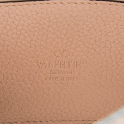 Valentino Garavani Pebbled Calfskin Medium Rockstud Flip Lock Crossbody Bag Poudre 6 of 6