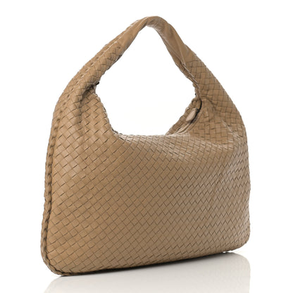Bottega Veneta Nappa Intrecciato Large Veneta Hobo Camel 2 of 10