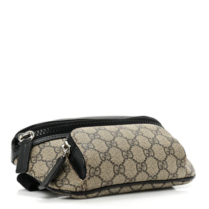 Gucci GG Supreme Monogram Belt Bag Black 4 of 11