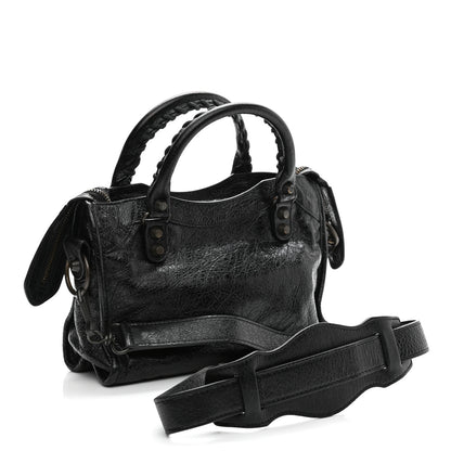 Balenciaga Agneau Classic Hardware Mini City Black 3 of 11