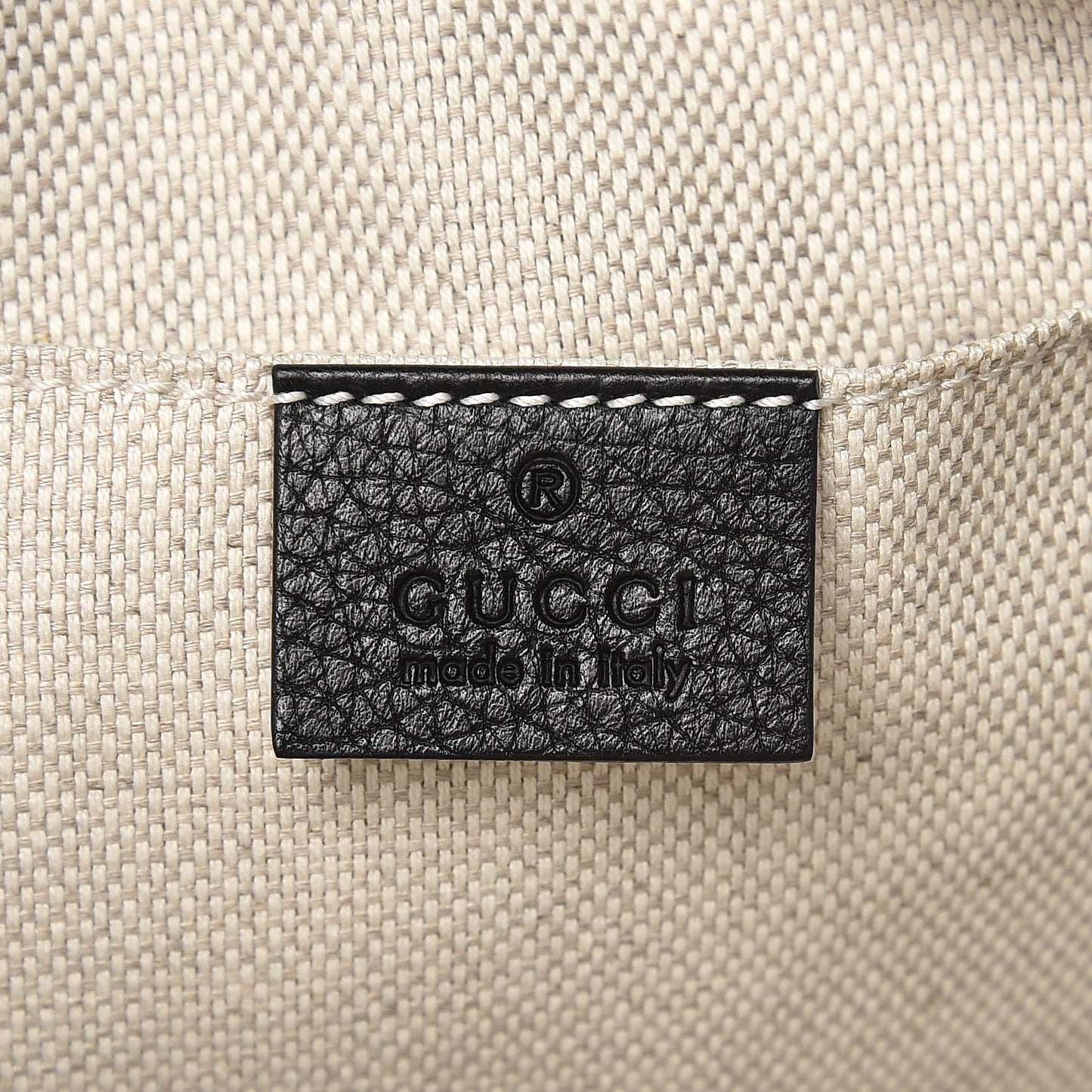 Pebbled Calfskin Small Soho Disco Bag Black