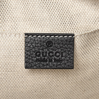 Gucci Pebbled Calfskin Small Soho Disco Bag Black 6 of 7