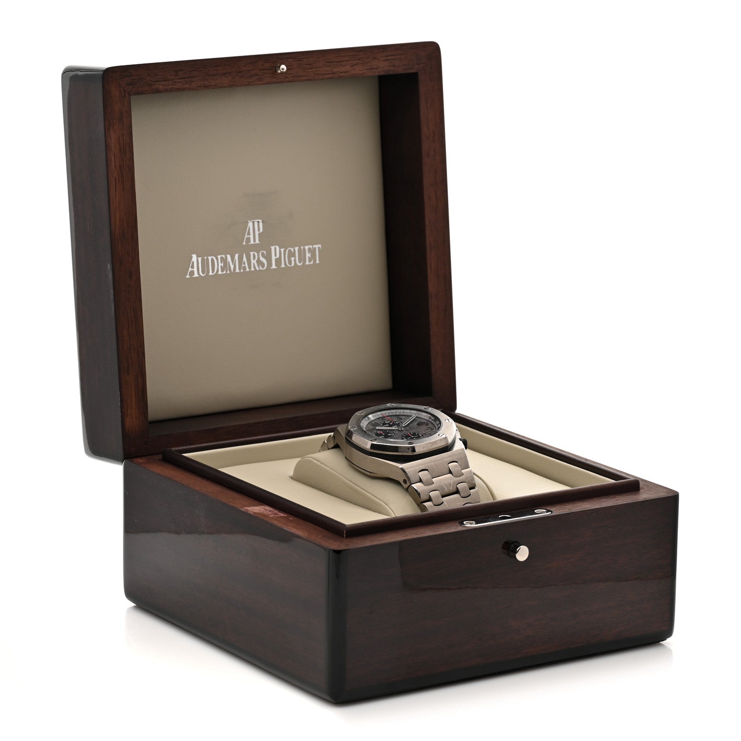Audemars Piguet Titanium 42mm Royal Oak Offshore Chronograph Automatic Watch Grey 26170TI.OO.1000TI.01 5 of 5