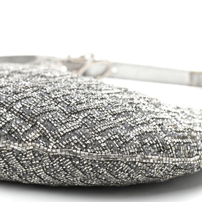 Fendi Beaded Small Oyster Silver 7 of 10
