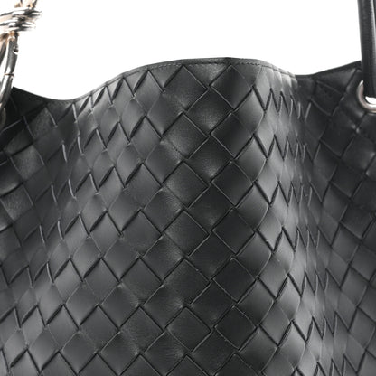 Bottega Veneta Nappa Intrecciato Medium Knot Bucket Bag Ardoise 7 of 9