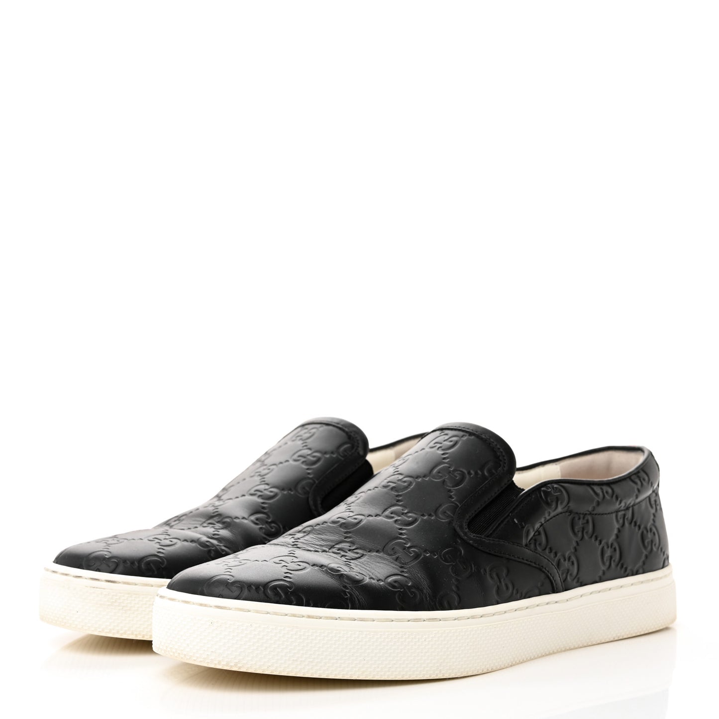 Guccissima Mens Dublin Slip On Sneakers 7.5 Black