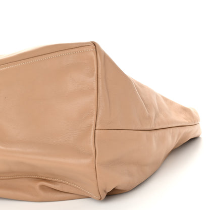 Prada Soft Calf Chain Tote Caramel 9 of 9