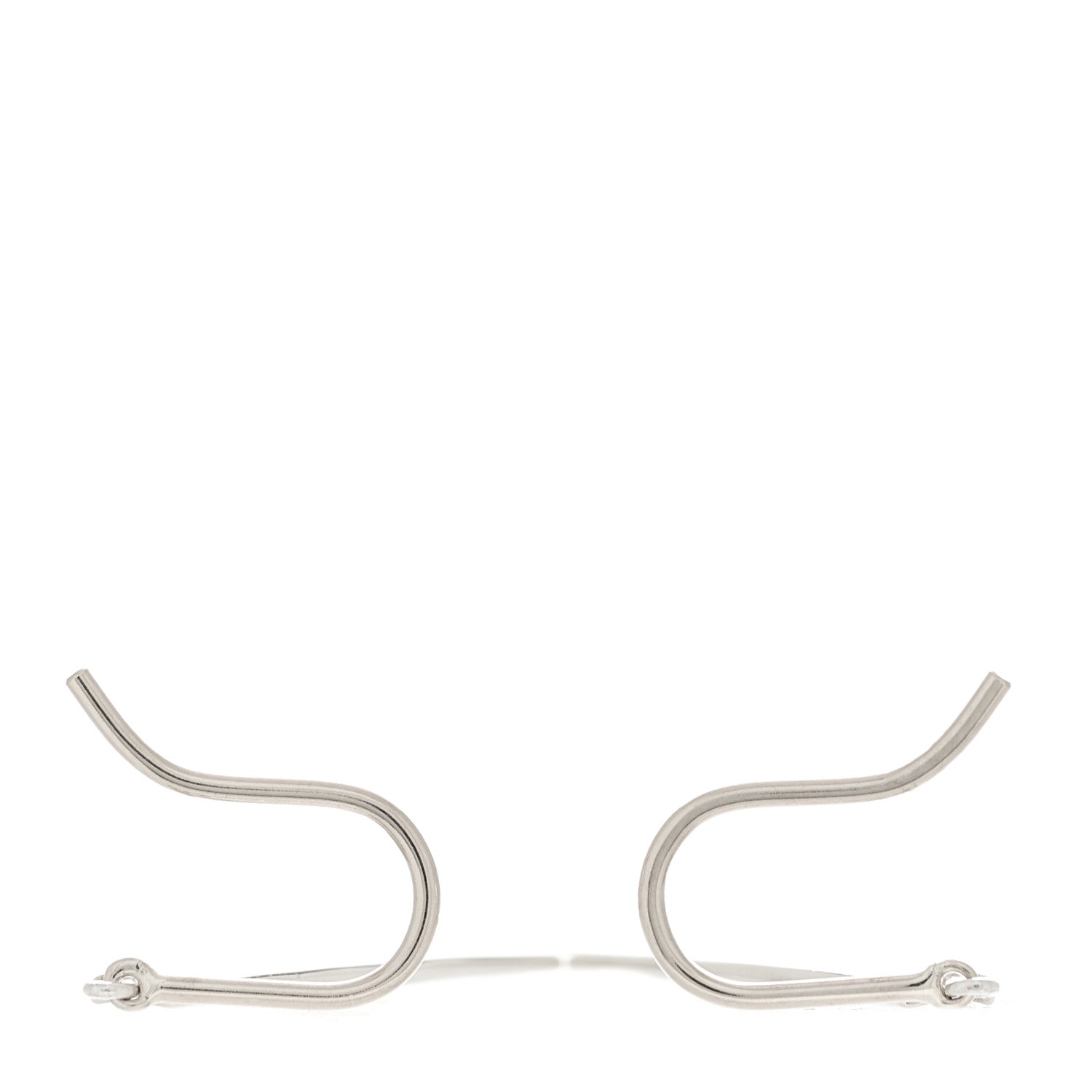 Tiffany Sterling Silver 1837 Bar Drop Earrings 2 of 4
