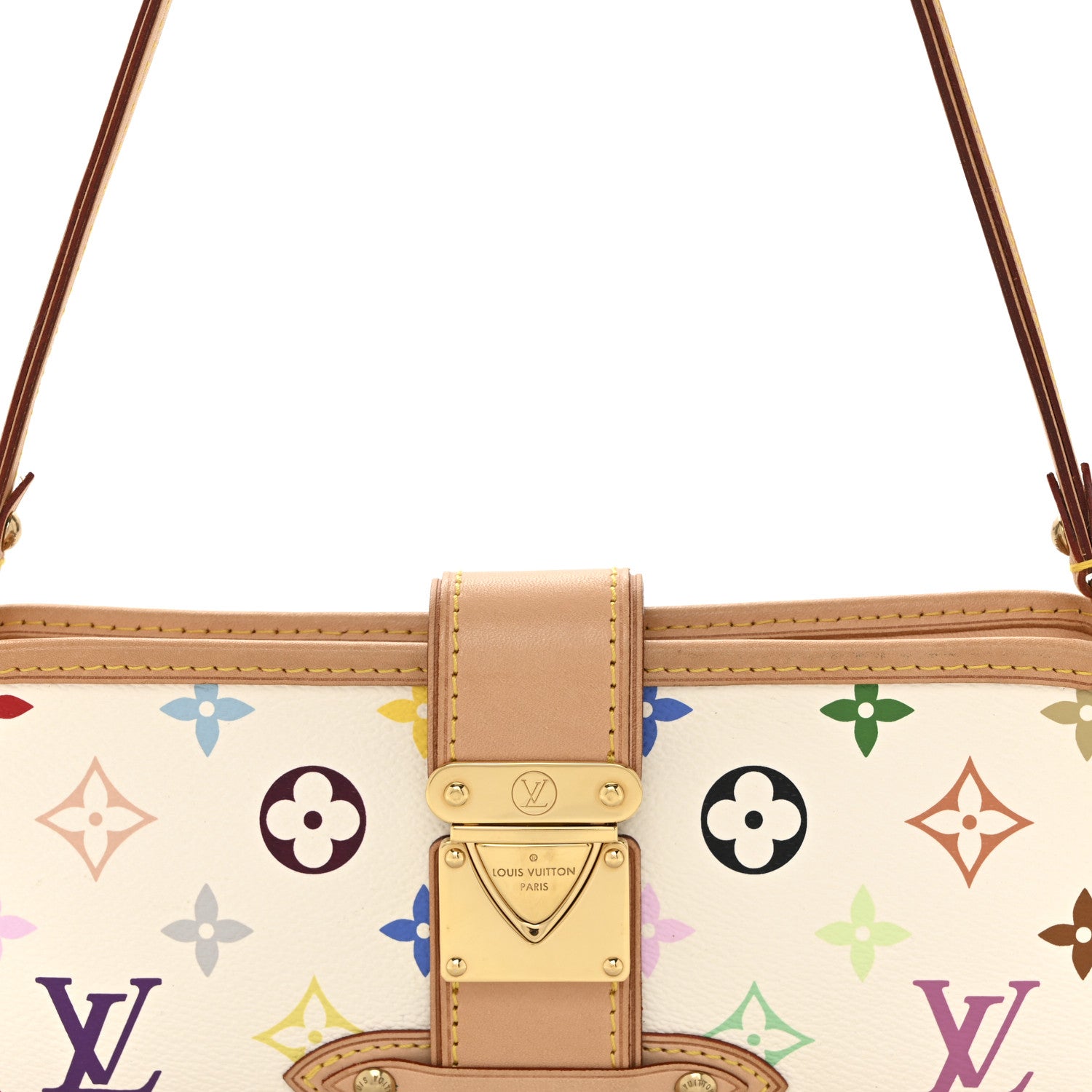 Louis Vuitton Monogram Multicolor Shirley White 7 of 11