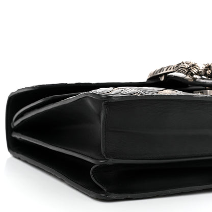 Gucci GG Supreme Monogram Arabesque Medium Dionysus Shoulder Bag Black 9 of 10