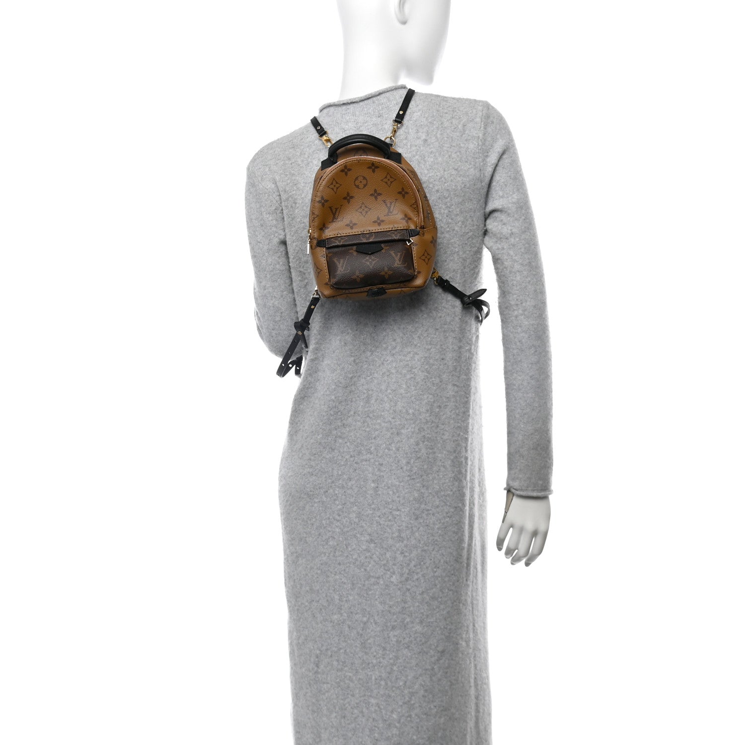 Louis Vuitton Reverse Monogram Palm Springs Backpack Mini 2 of 13