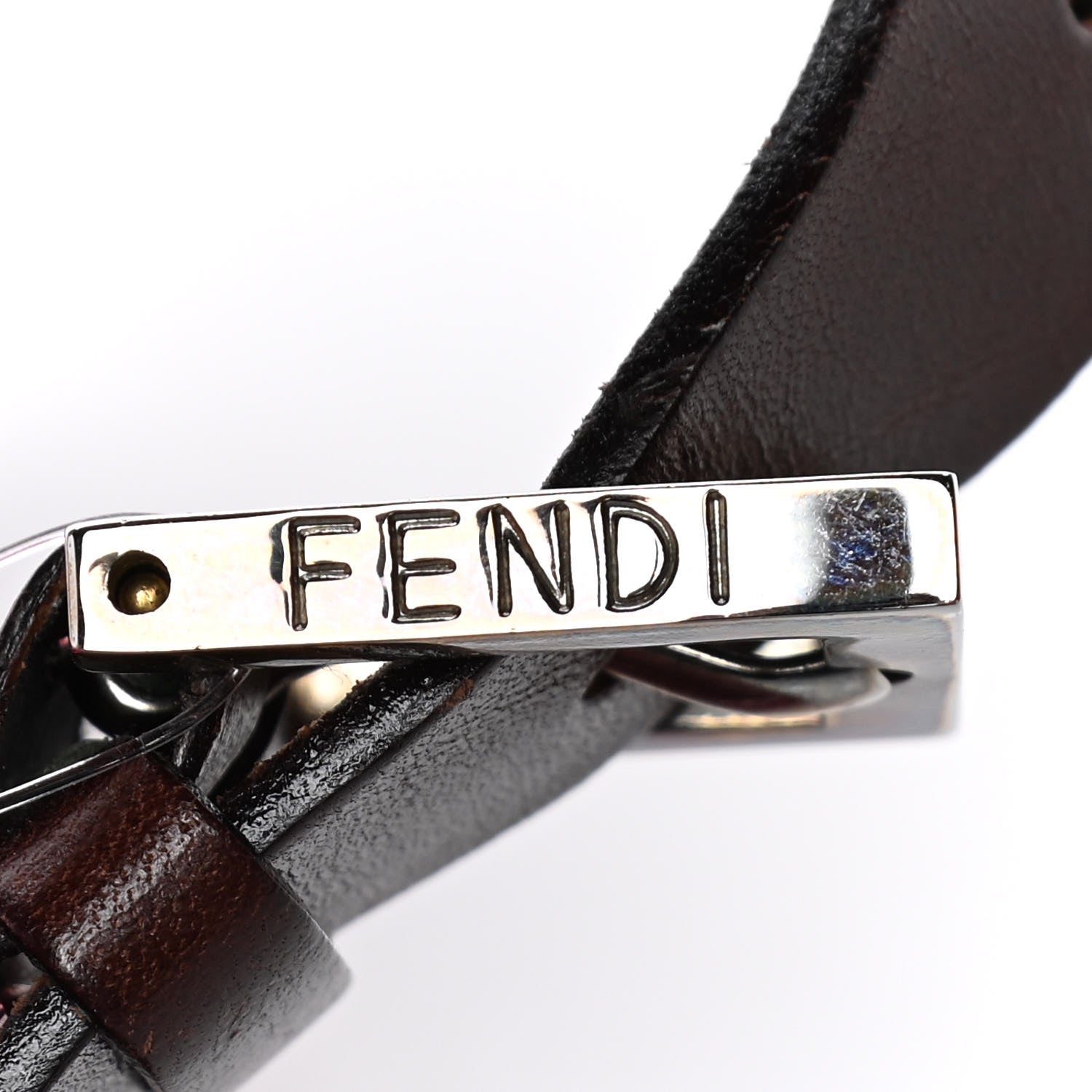 Fendi Beaded Baguette Red Pink 7 of 21