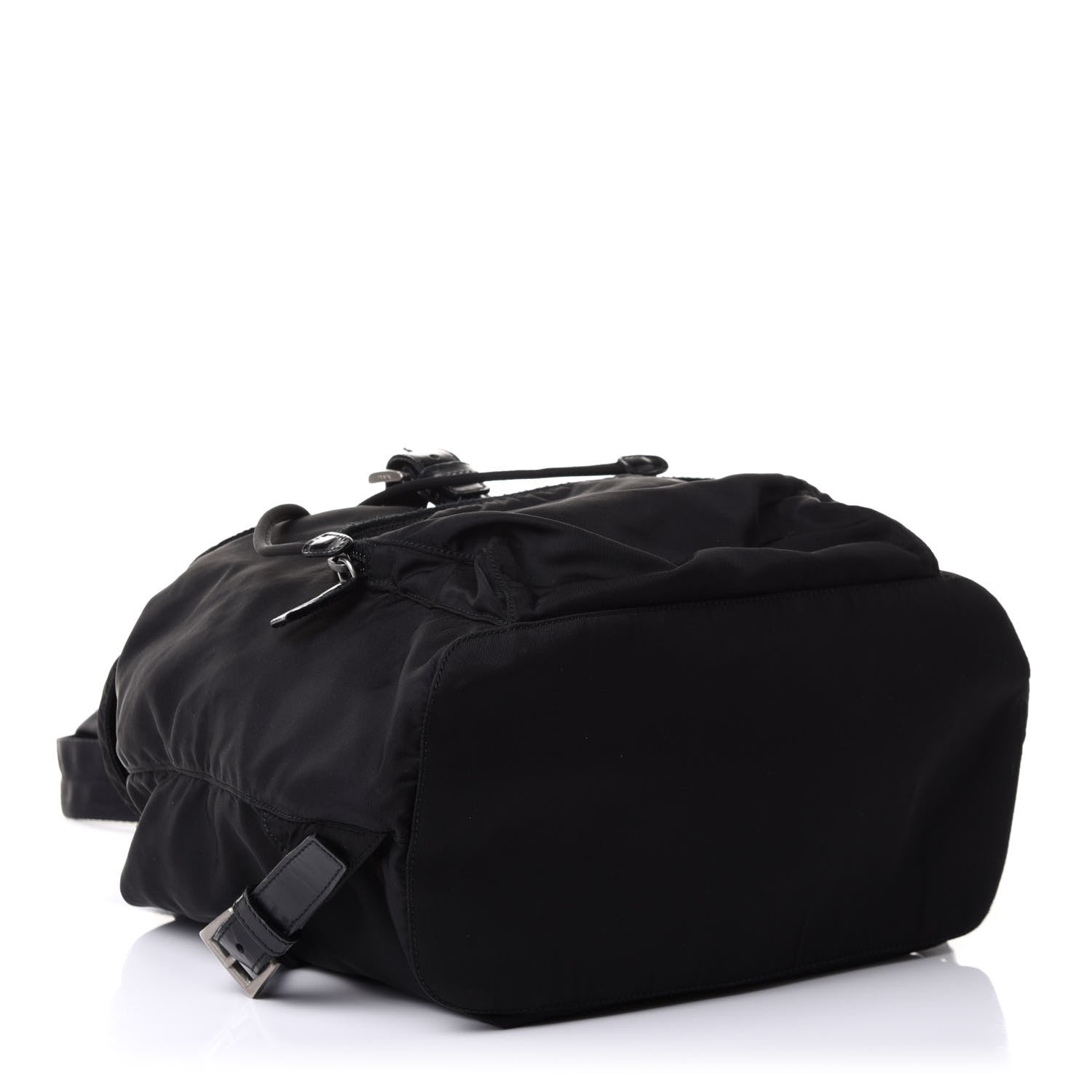 Prada Nylon Vela Medium Backpack Black 4 of 10