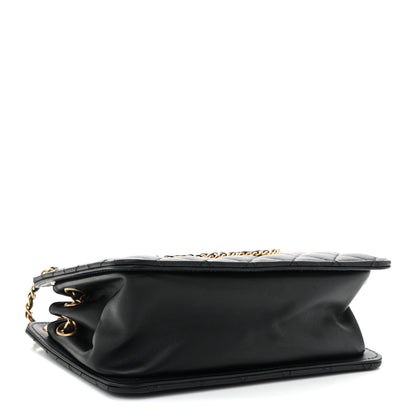 Chanel Calfskin Quilted CC Small Once Upon A Time Tote Black 4 of 10