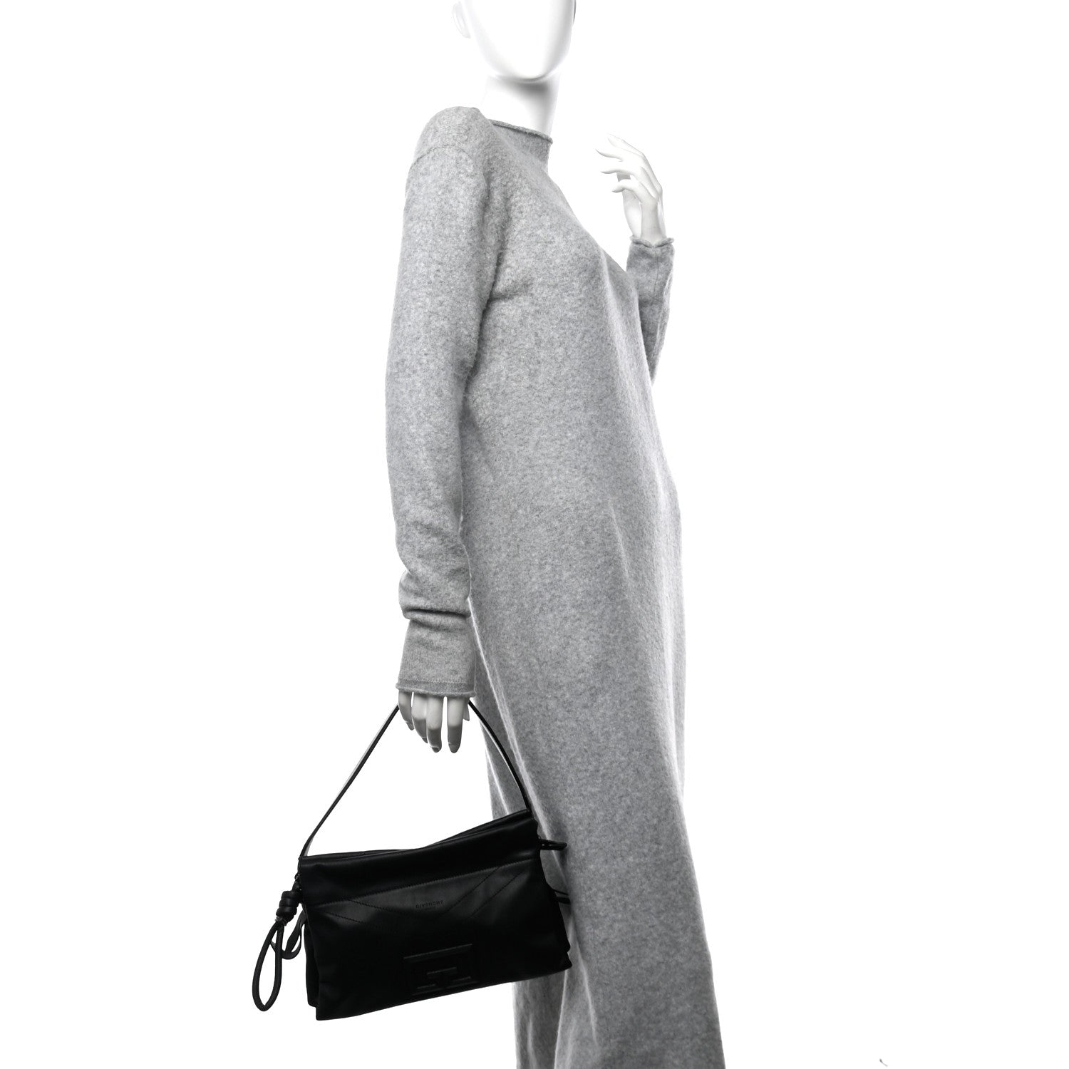 Givenchy Calfskin Medium ID93 Satchel Black 2 of 12