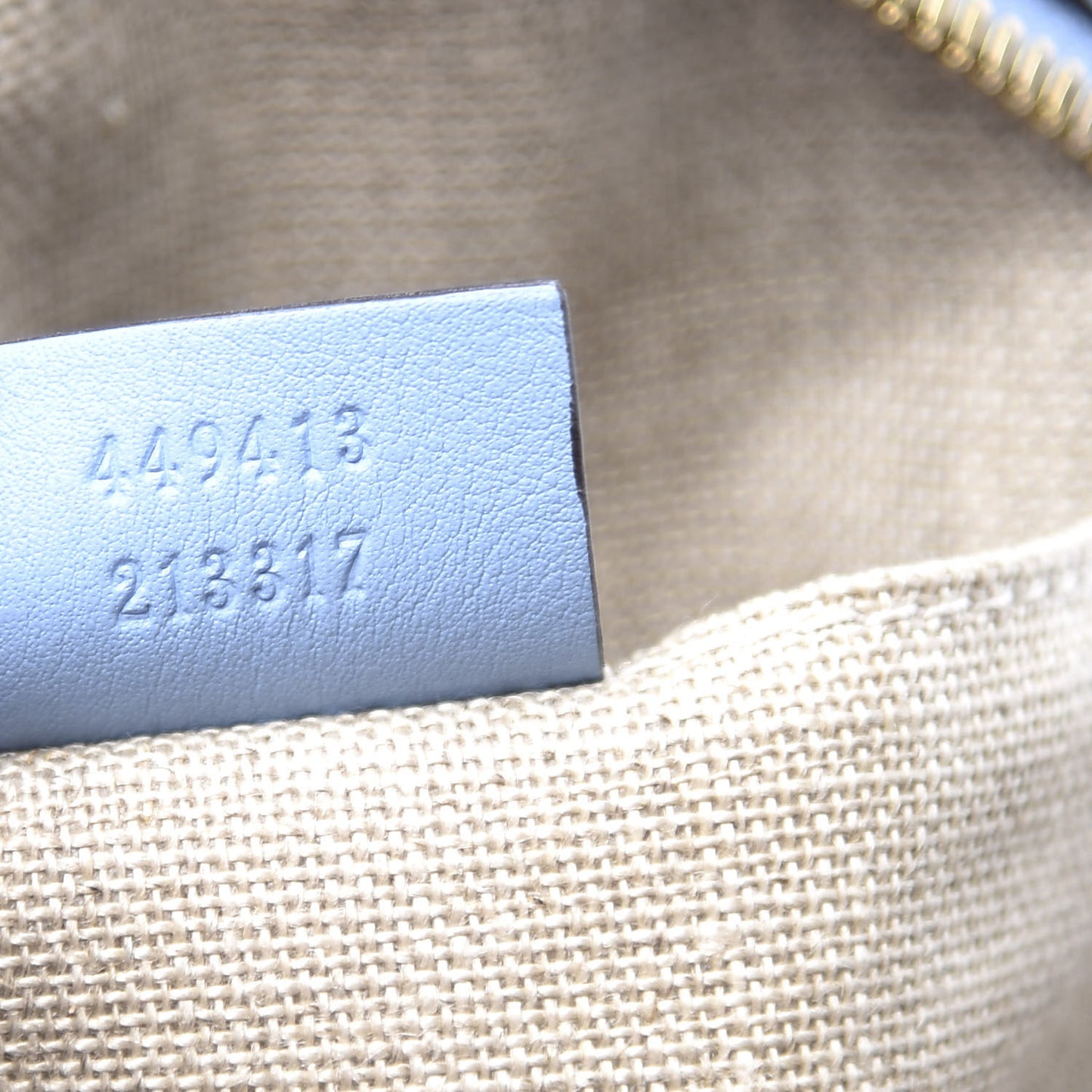 Microguccissima Mini Bree Messenger Bag Mineral Blue