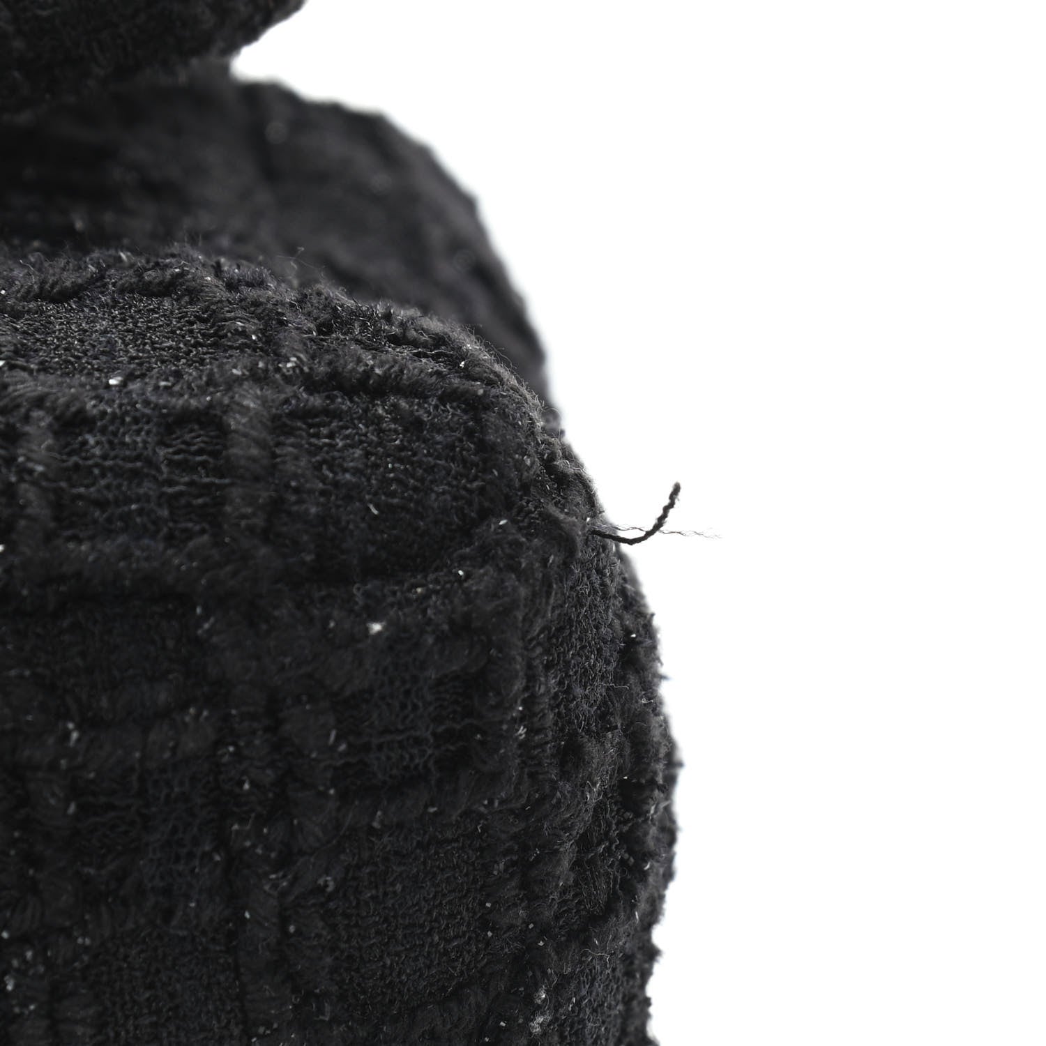 Chanel Tweed Quilted Medium Chanel 19 Flap Black 11 of 12