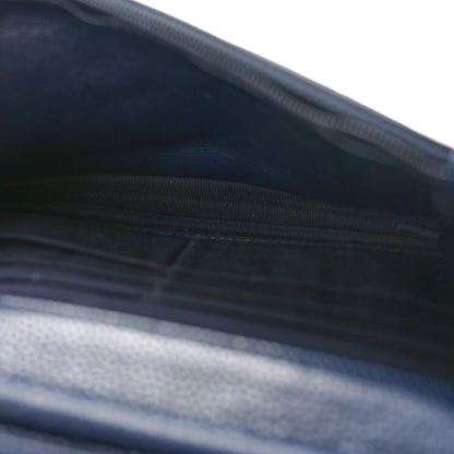 Chanel Caviar Quilted Wallet on Chain WOC Navy 5 of 11