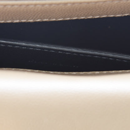 Saint Laurent Grain De Poudre Small Monogram Kate Satchel Nude Powder 8 of 10