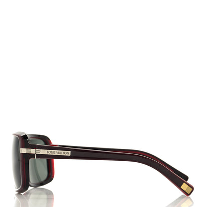 Louis Vuitton Acetate Carre Sunglasses Z0276W 3 of 7