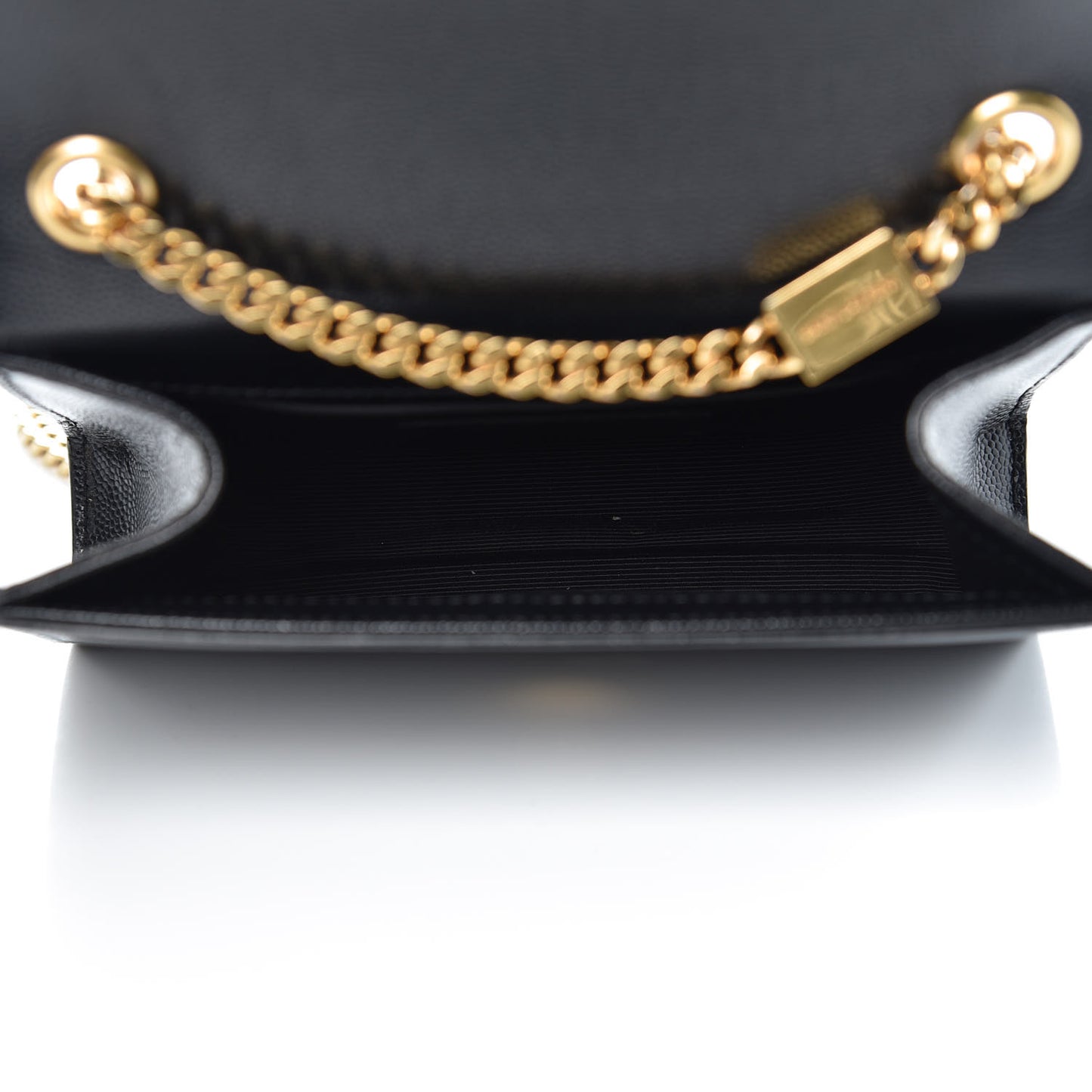 Grain De Poudre Small Monogram Kate Satchel Black