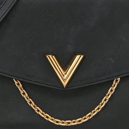 Louis Vuitton Calfskin Monogram Very Messenger Black 7 of 12