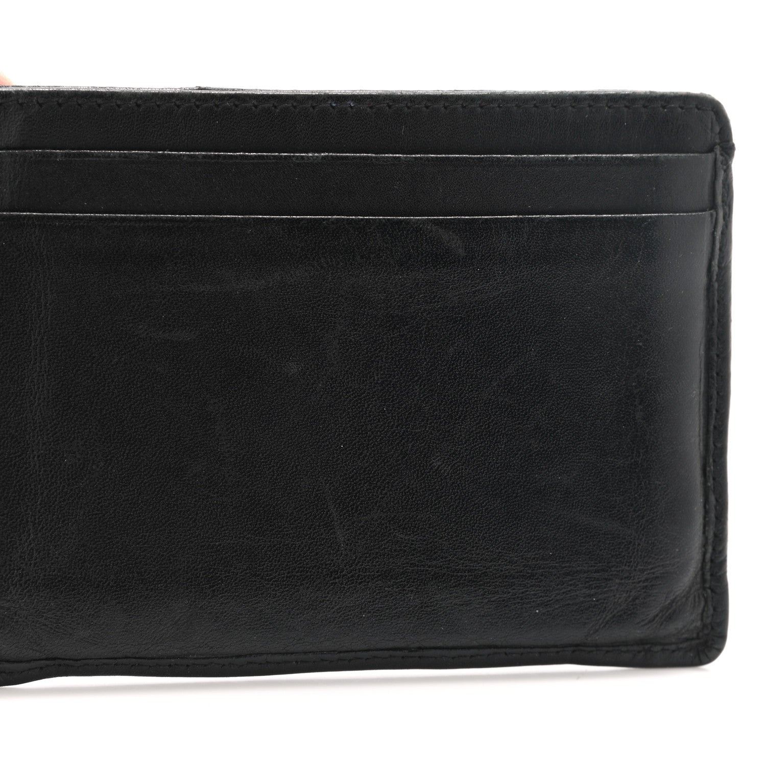 Chanel Calfskin Quilted Cambon Card Holder Black 8 of 8