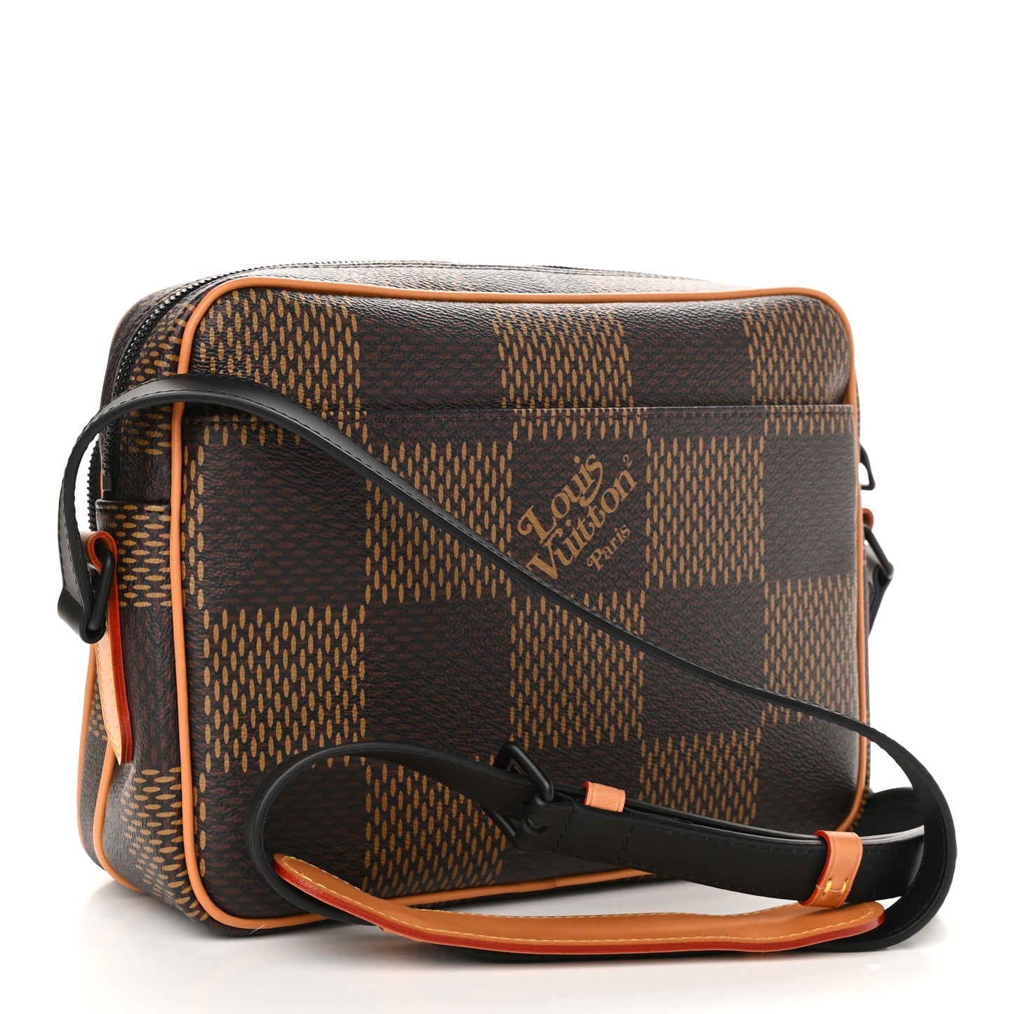 X NIGO Giant Damier Ebene Monogram Nil Messenger