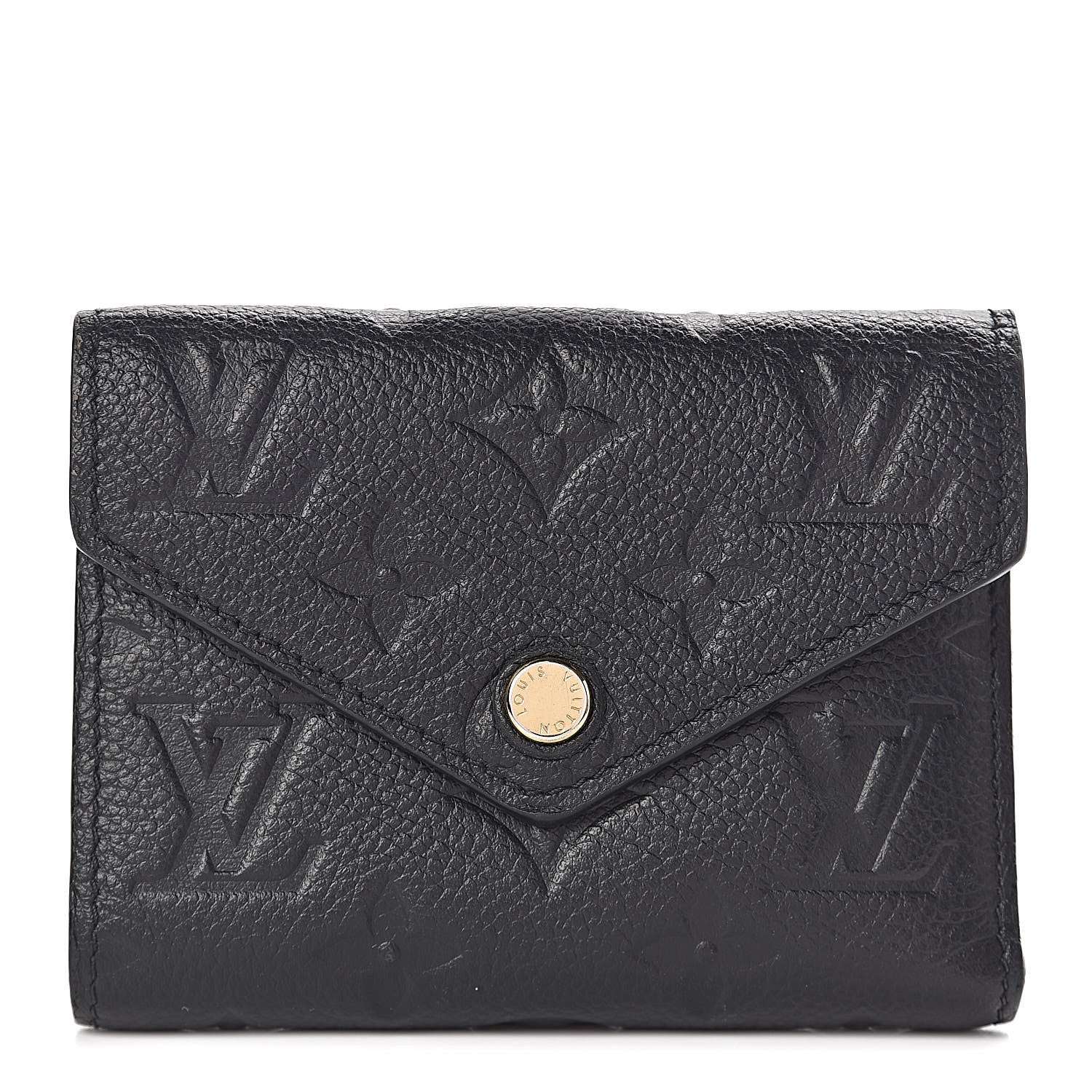 Louis Vuitton Empreinte Victorine Wallet Black 1 of 8