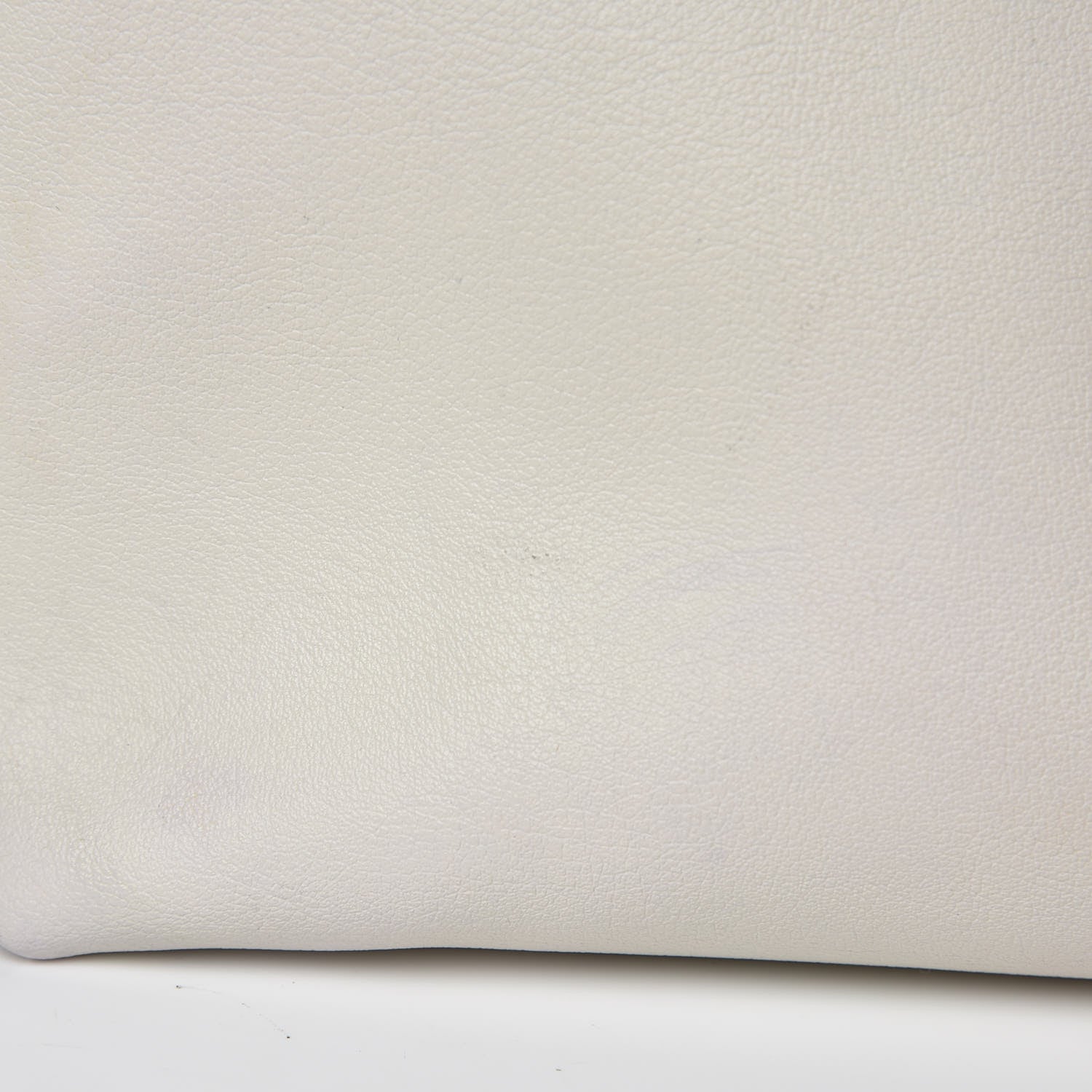 Saint Laurent Calfskin Large Shopping Tote Porcellana 15 of 15