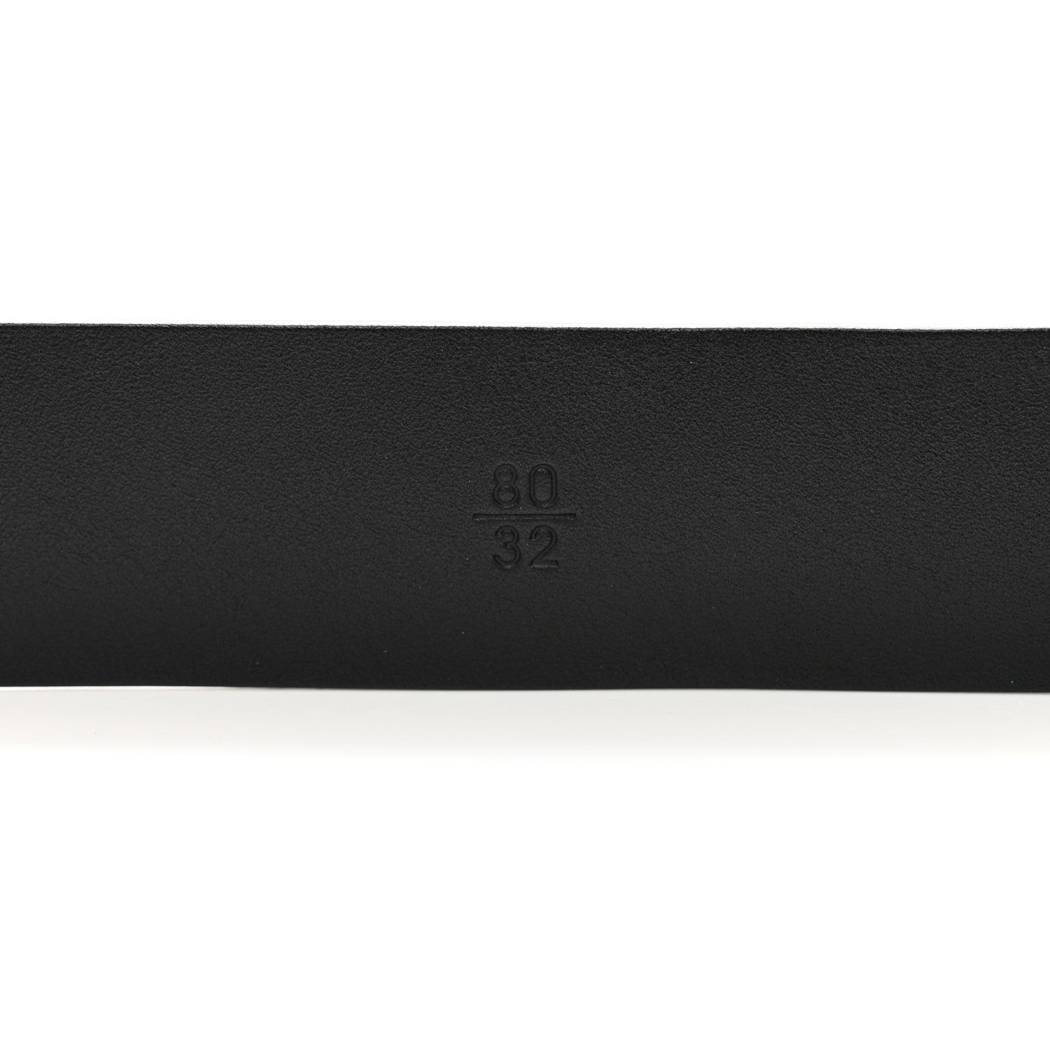 Chanel Crumpled Calfskin Lambskin Pearl CC Belt 80 32 Black 4 of 7