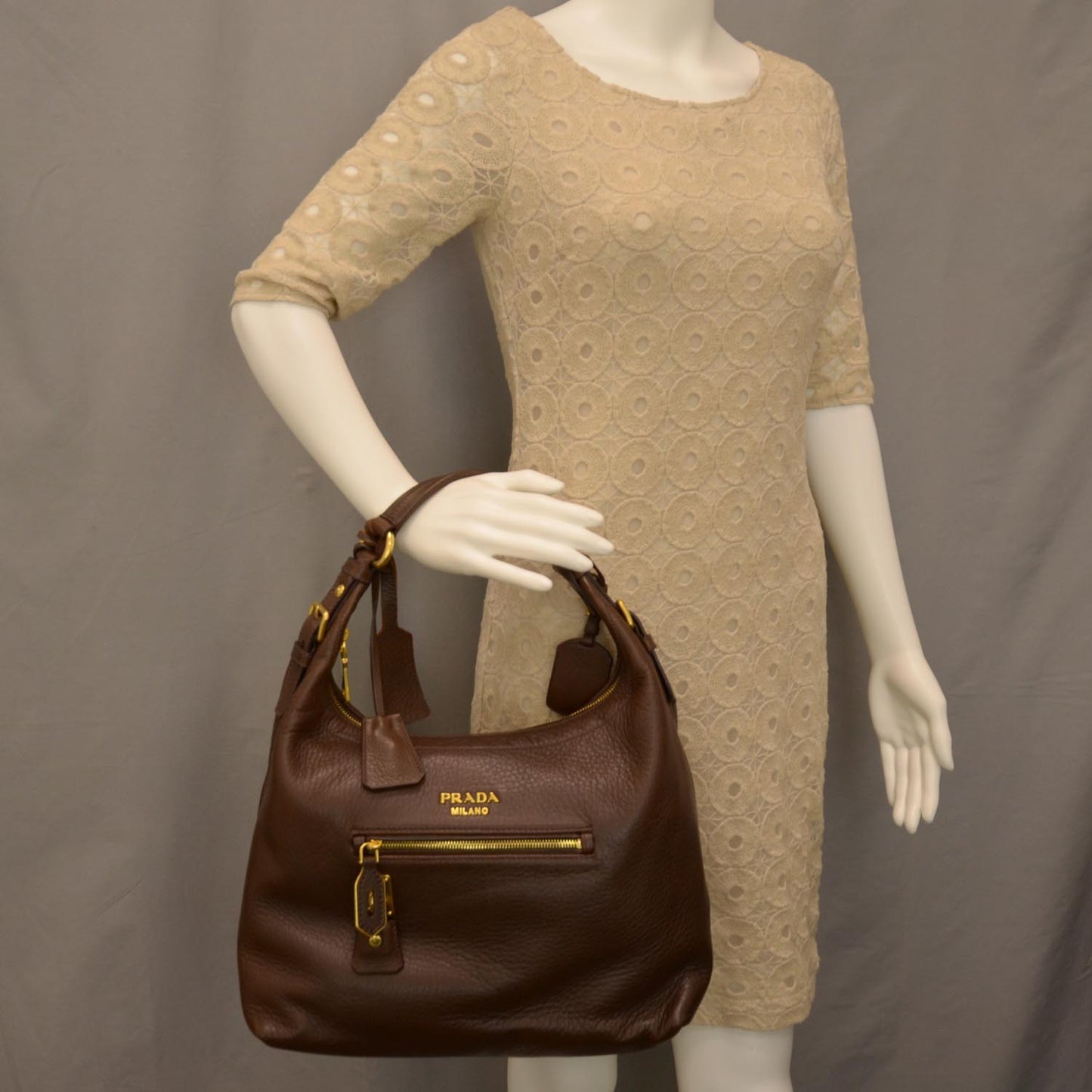 Cervo Deerskin Hobo Bruciato