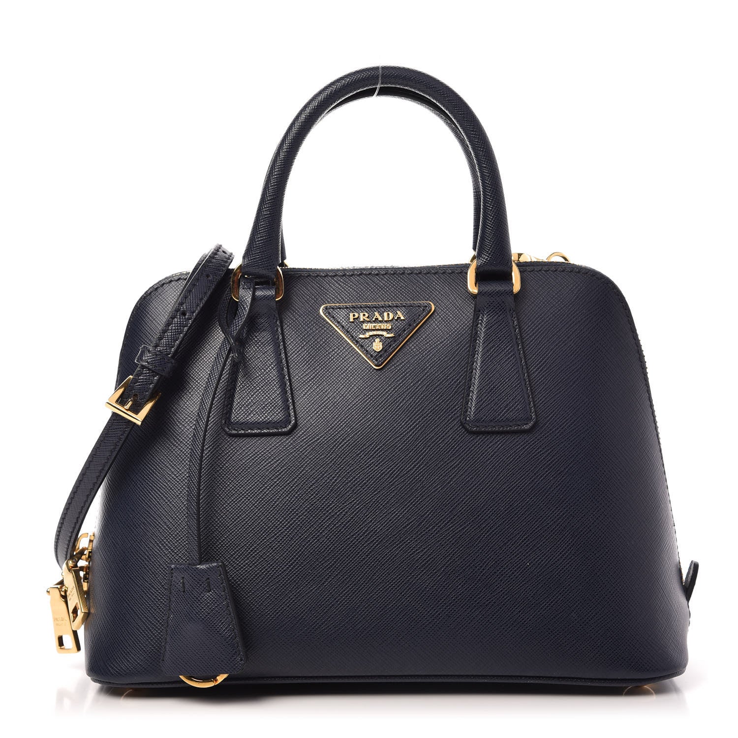 Prada Saffiano Lux Small Promenade Tote Baltico 1 of 10